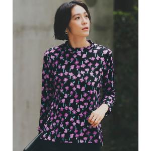 TAKASHIMAYA Style Plus / タカシマヤ スタイル・プリュ 涼感プリントプルオーバー TAKASHIMAYA Style Plus / タカシマヤ スタイル・プリュ