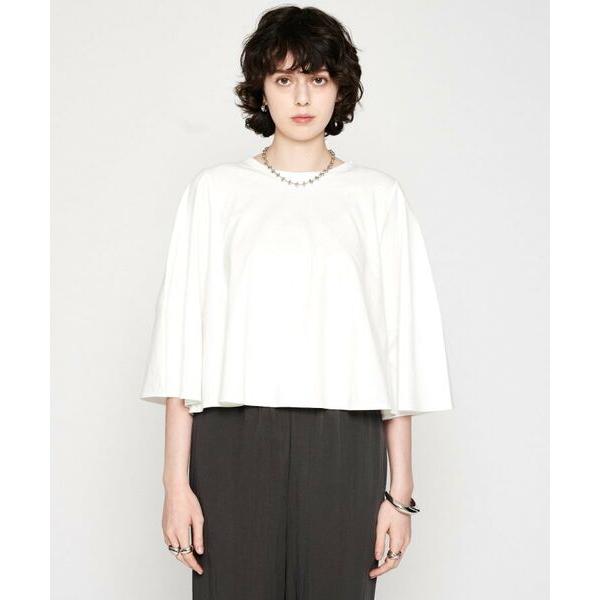 cloenc / クロエンス 【マシンウォッシュ】フレアTシャツ