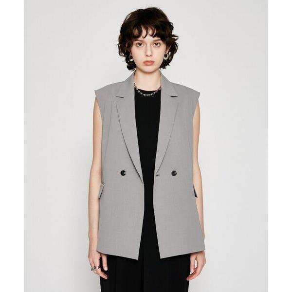 cloenc / クロエンス 【セットアップ／マシンウォッシュ】テーラードベスト