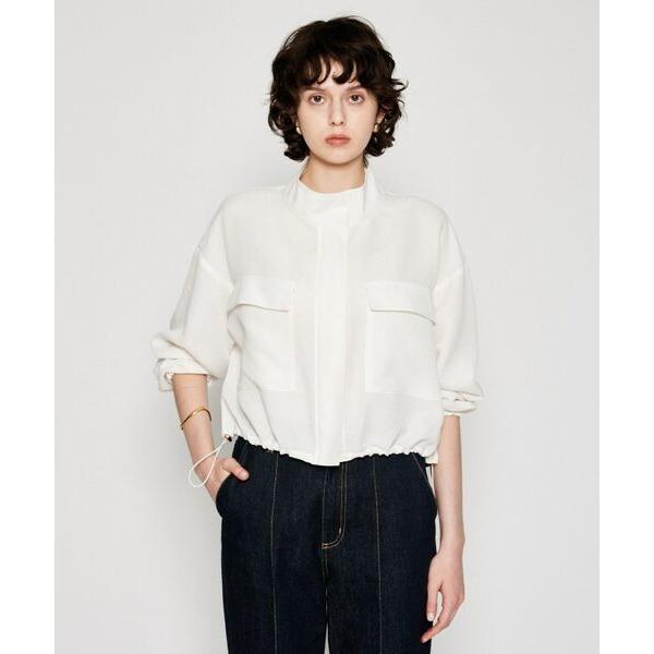 cloenc / クロエンス 【手洗い可】メッシュジップブルゾン