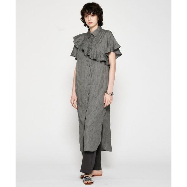 cloenc / クロエンス 【手洗い可】フリルワッシャーワンピース