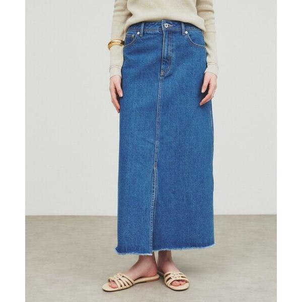 cloenc / クロエンス コットンデニムスカート