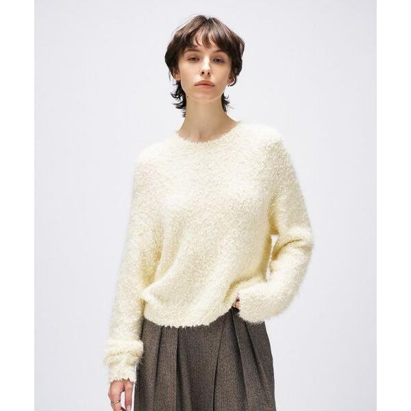 cloenc / クロエンス 【手洗い可】ポコポコフェザーオーバーニット