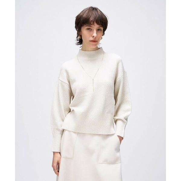 cloenc / クロエンス 【手洗い可】ラメハイネックニットプルオーバー