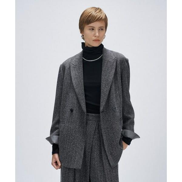 cloenc / クロエンス ヘリンボーンテーラードジャケット