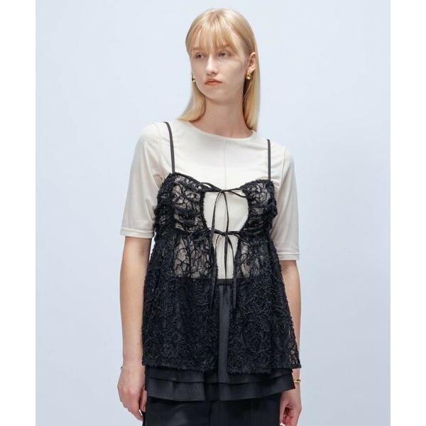 cloenc / クロエンス 【手洗い可】レースキャミソール