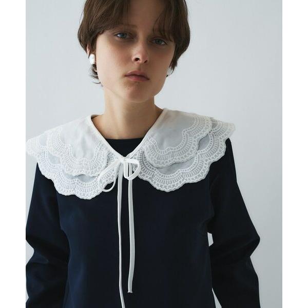 cloenc / クロエンス スカラップレース付け襟