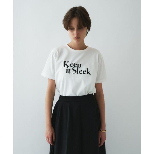 cloenc / クロエンス ロゴプリントTシャツ｜リサイクルポリエステル