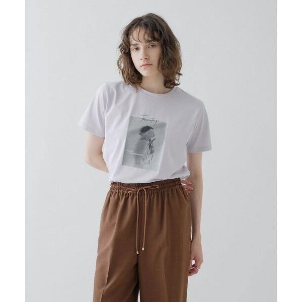 cloenc / クロエンス フォトプリントTシャツ｜リサイクルポリエステル