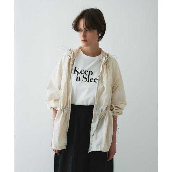 cloenc / クロエンス 【撥水／接触冷感／手洗い可】ウエストマークナイロンパーカー