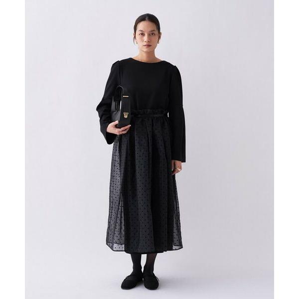 cloenc / クロエンス 【セットアイテム／オケージョン／手洗い可】ドットチュールレイヤードセッ...