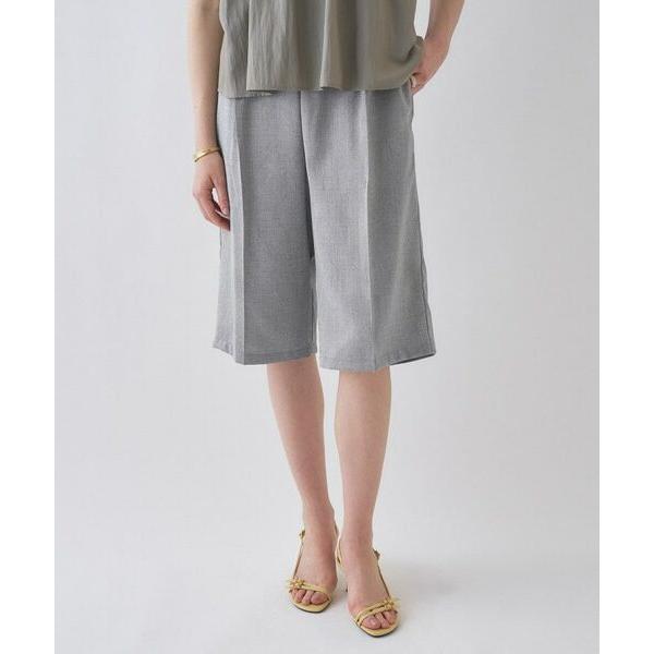 cloenc / クロエンス 【セットアップ／接触冷感／マシンウォッシュ】リネンライクハーフパンツ