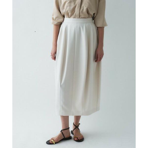 cloenc / クロエンス 【セットアップ／マシンウォッシュ】コクーンツイルスカート