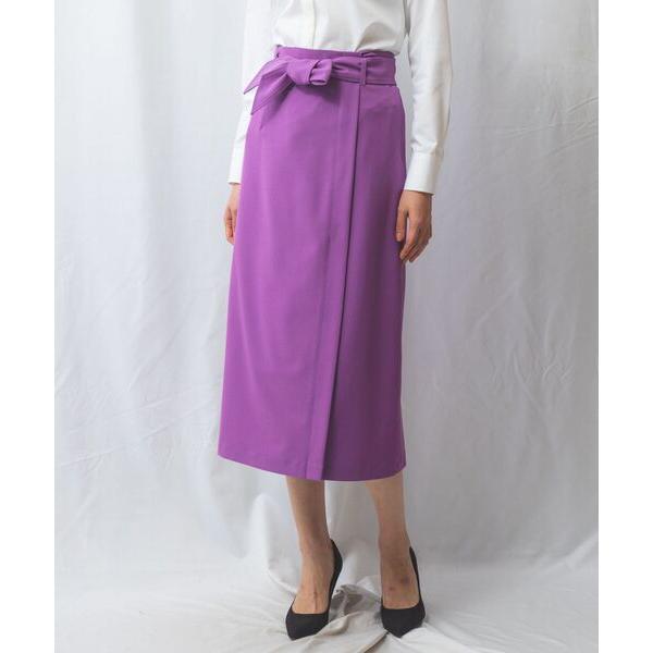 NARACAMICIE / ナラカミーチェ 【NARACAMICIE】フェイクラップスカート