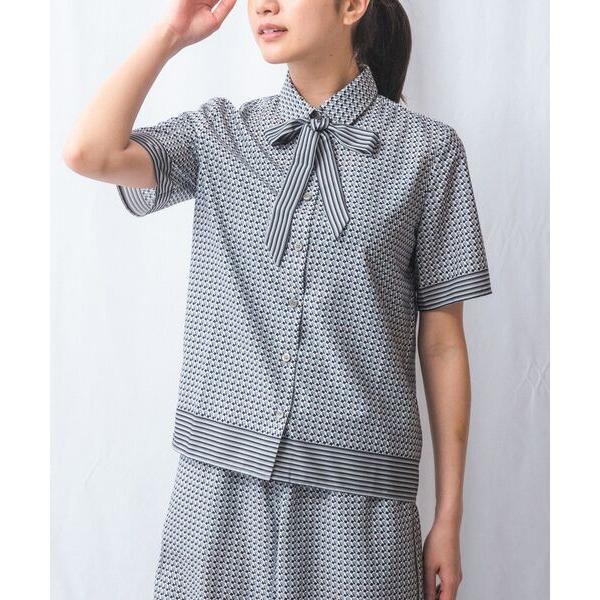 NARACAMICIE / ナラカミーチェ 【NARACAMICIE】【セットアップ対応】幾何柄ボウ...