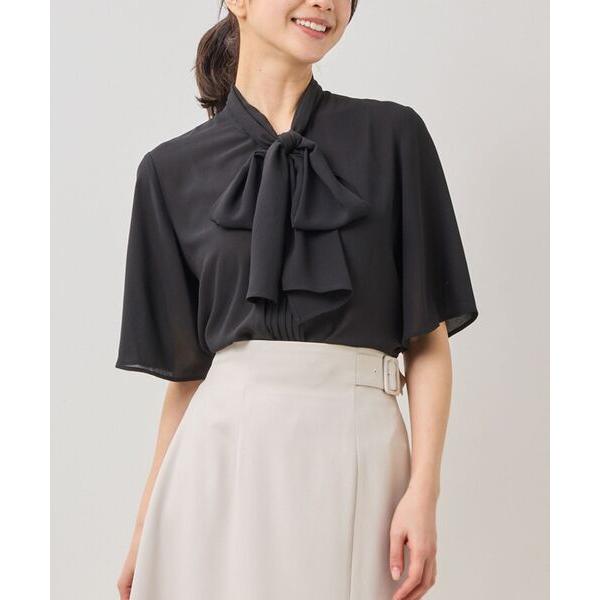 NARACAMICIE / ナラカミーチェ 【NARACAMICIE】ジョーゼットフロントギャザーボ...