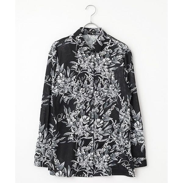VALENZA / バレンザ 【オリジナルプリント】フラワープリント　ブラウス