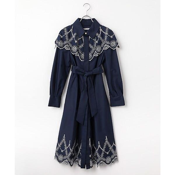 Dear Princess / ディア プリンセス 刺繍レース　トレンチコート