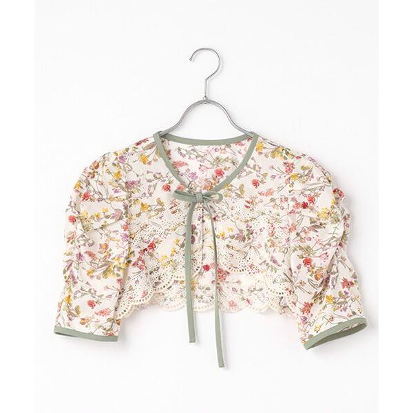 Dear Princess / ディア プリンセス 水彩花プリント　ボレロ