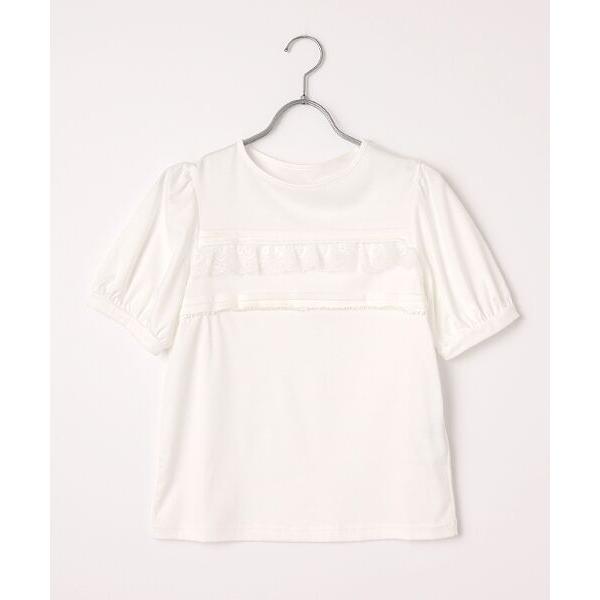 Dear Princess / ディア プリンセス レース使い　パフスリーブカットソー