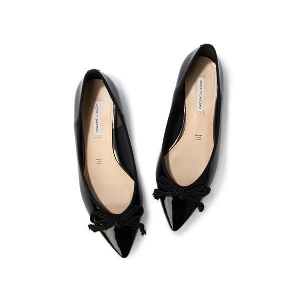 MODE ET JACOMO / モードエジャコモ 【レイン対応】リボンバレエシューズ