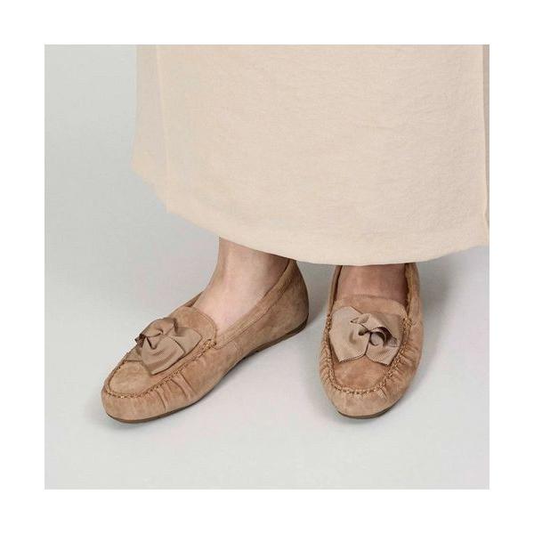 Riz raffinee / リズラフィーネ グログランリボンモカシン