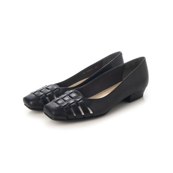 Riz raffinee / リズラフィーネ グルカフラットパンプス