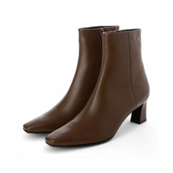 Riz raffinee / リズラフィーネ スクエアプレーンブーツ