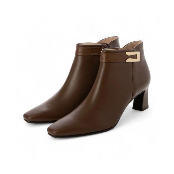 Riz raffinee / リズラフィーネ メタルパーツショートブーツ