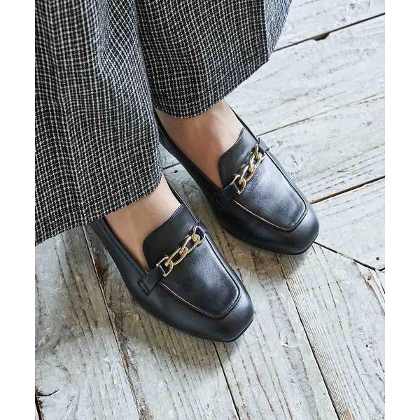 Riz raffinee / リズラフィーネ ビットヒールアップローファー