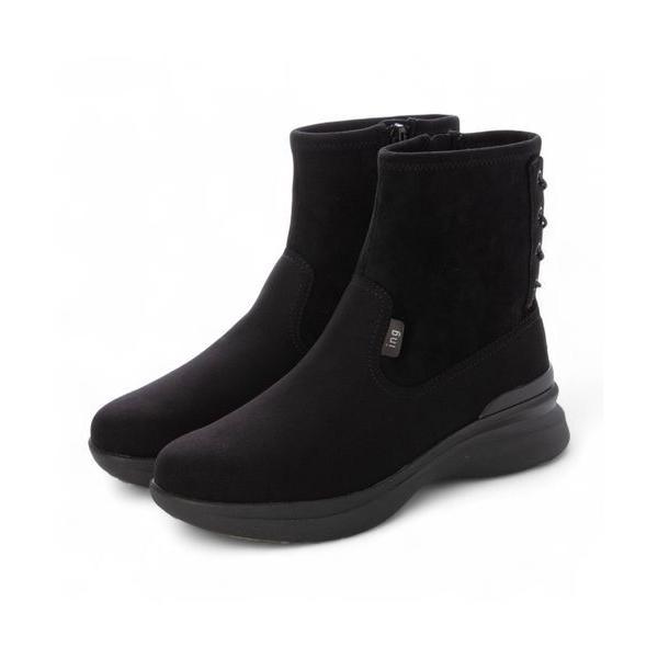 ing / イング 【レイン対応】厚底ストレッチブーツ
