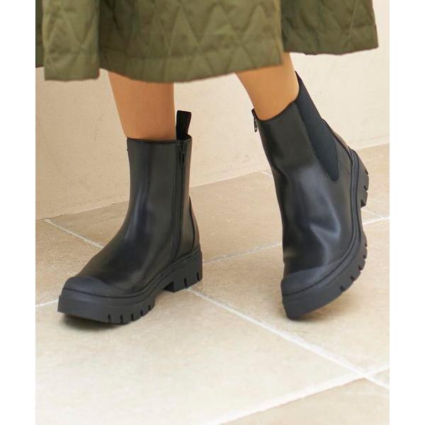 ing / イング 【レイン対応】ラバートゥサイドゴアブーツ