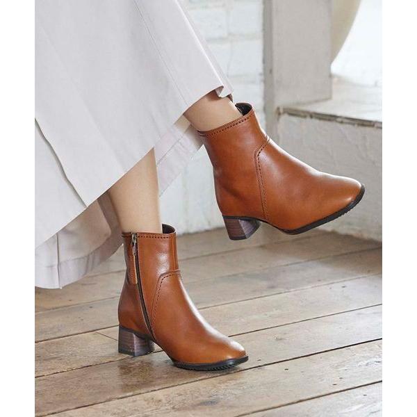 ing / イング 【WEB限定】スクエアトゥショートブーツ