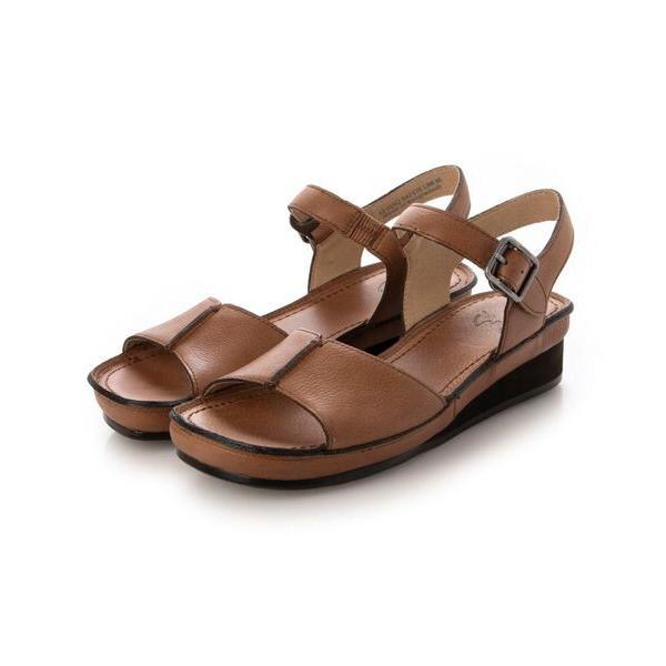 ing / イング 【WEB限定】ウエッジヒールレザーサンダル