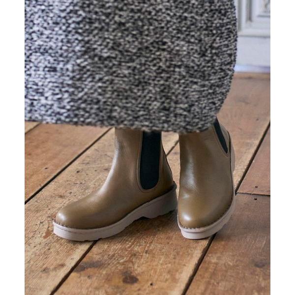 ing / イング 【WEB限定】【3E】【サスティナブルシリーズ】厚底サイドゴアショートブーツ