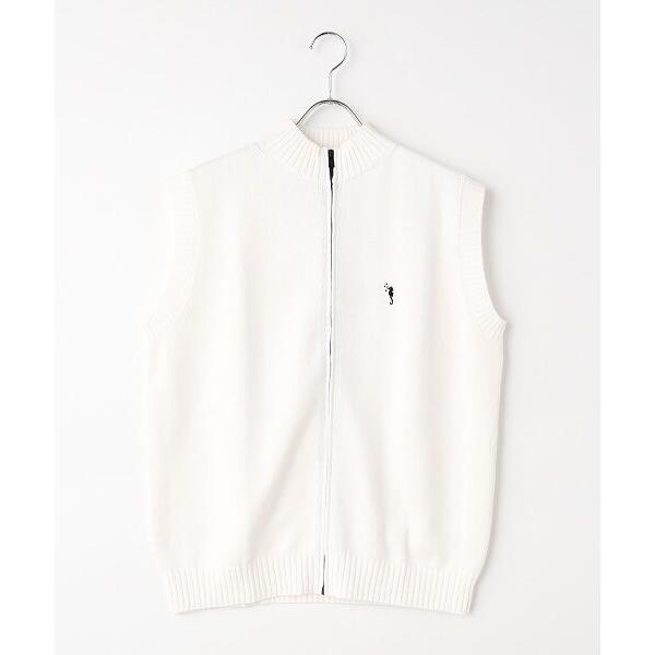 FUKUZO / フクゾー 紳士コットン中タツZIPベスト