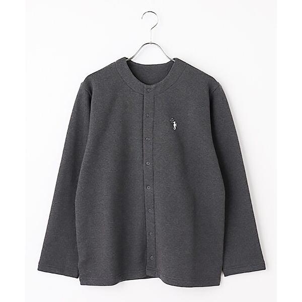 FUKUZO / フクゾー 紳士スエッツ地スナップカーディガン