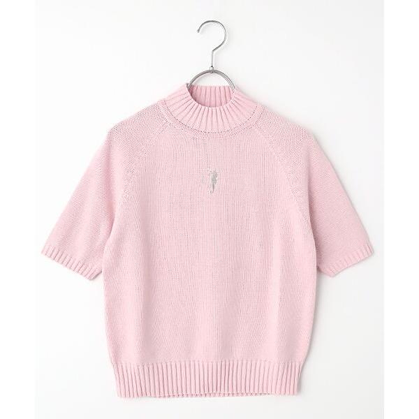 FUKUZO / フクゾー 婦人コットン中タツハイネック半袖