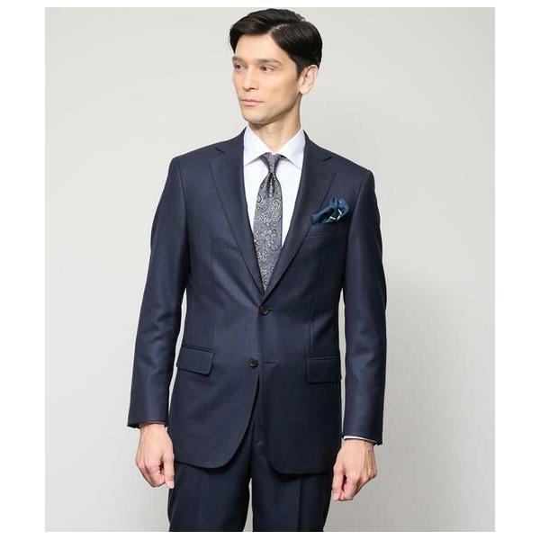 NEWYORKER / ニューヨーカー TAILOR CLOTH シルク混 チェック スーツ