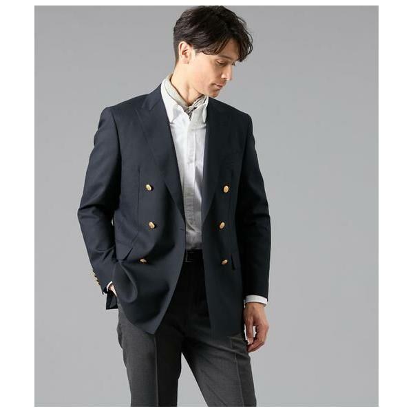 NEWYORKER / ニューヨーカー HERITAGE CLOTH トロピカル ダブルブレストブレ...