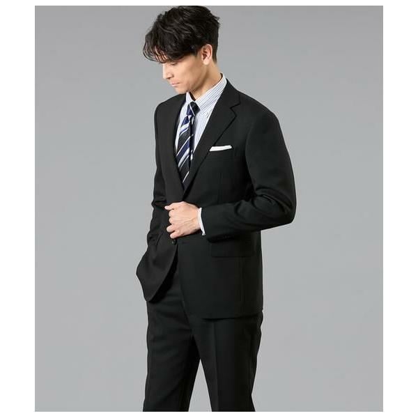 NEWYORKER / ニューヨーカー 10month ソリッドブラック ジャケット(セットアップ対...