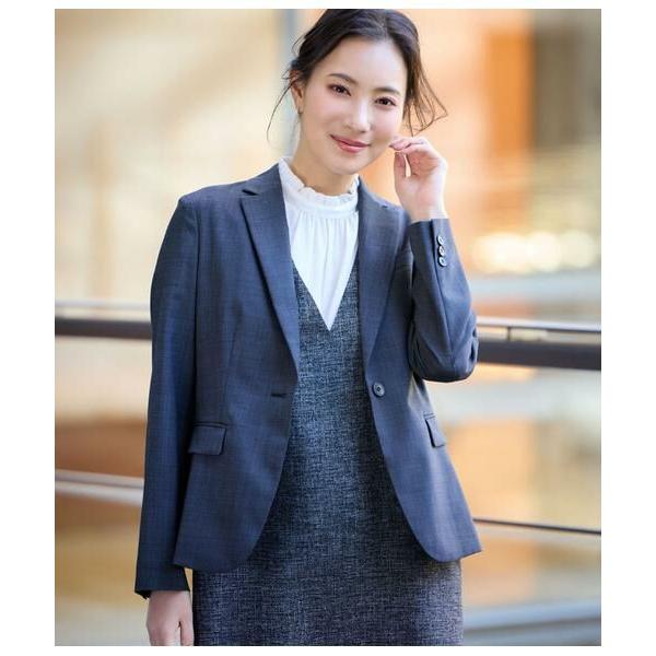 NEWYORKER L-SIZE / ニューヨーカー エルサイズ ウールシルクピンヘッド ノッチドラ...