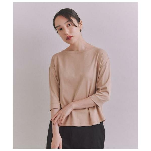 SIPULI / シプリ ［LOTUS］Urtla High Gauge Rib ６分袖ボートネック...