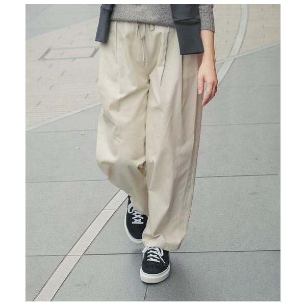 SIPULI / シプリ Heavyweight Cotton Twill ギャザードロストパンツ