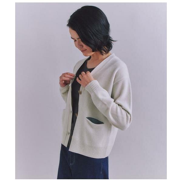 SIPULI / シプリ Colorful Melange 配色ポケットニットカーディガン