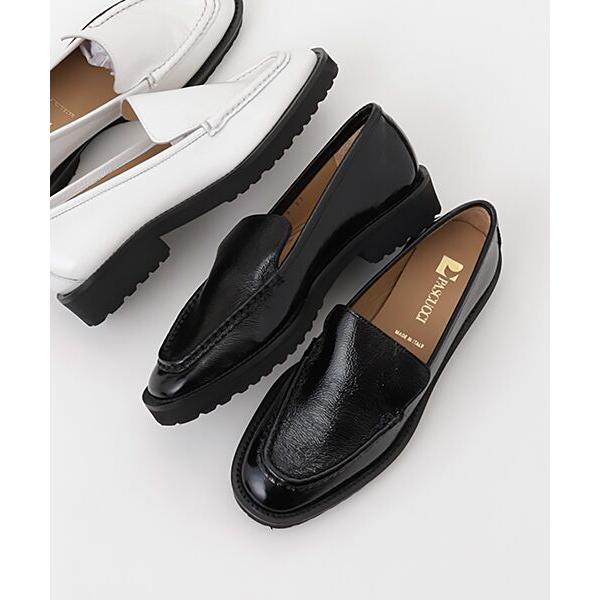 PASCUCCI / パスクッチ シンプルレザーローファー