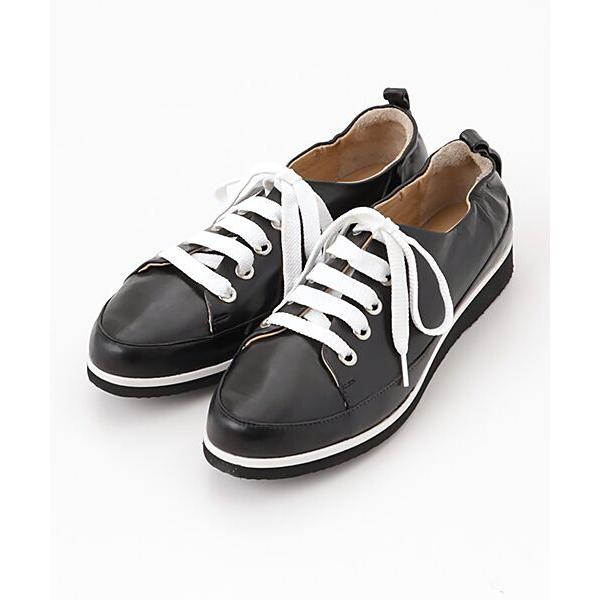 PASCUCCI / パスクッチ レザー厚底スニーカー