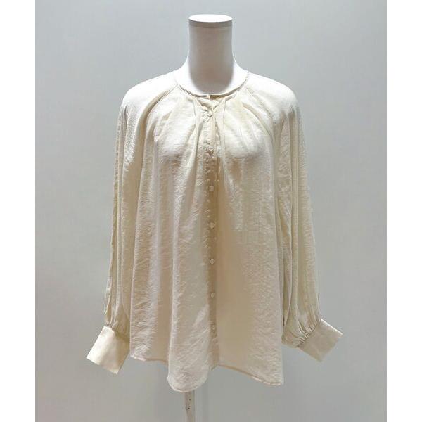 See she me / シーシーミー 【See she me】シアーボリュームスリーブブラウス