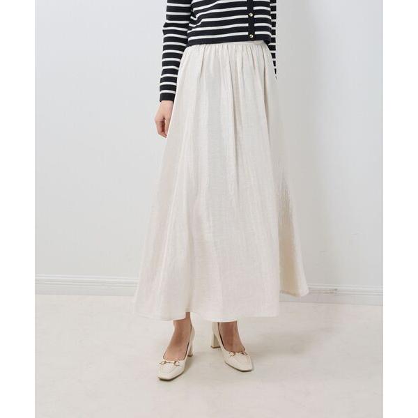 See she me / シーシーミー 【See she me】ヴィンテージサテンギャザースカート