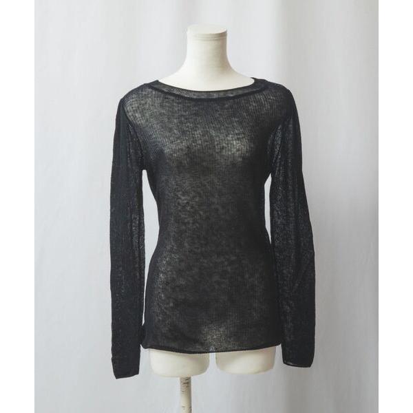 See she me / シーシーミー 【See she me】シアーWOOLニット